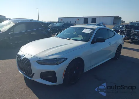 2022 BMW 430I xDrive z USA, uszkodzony, nr VIN WBA73AP0XNCK93197